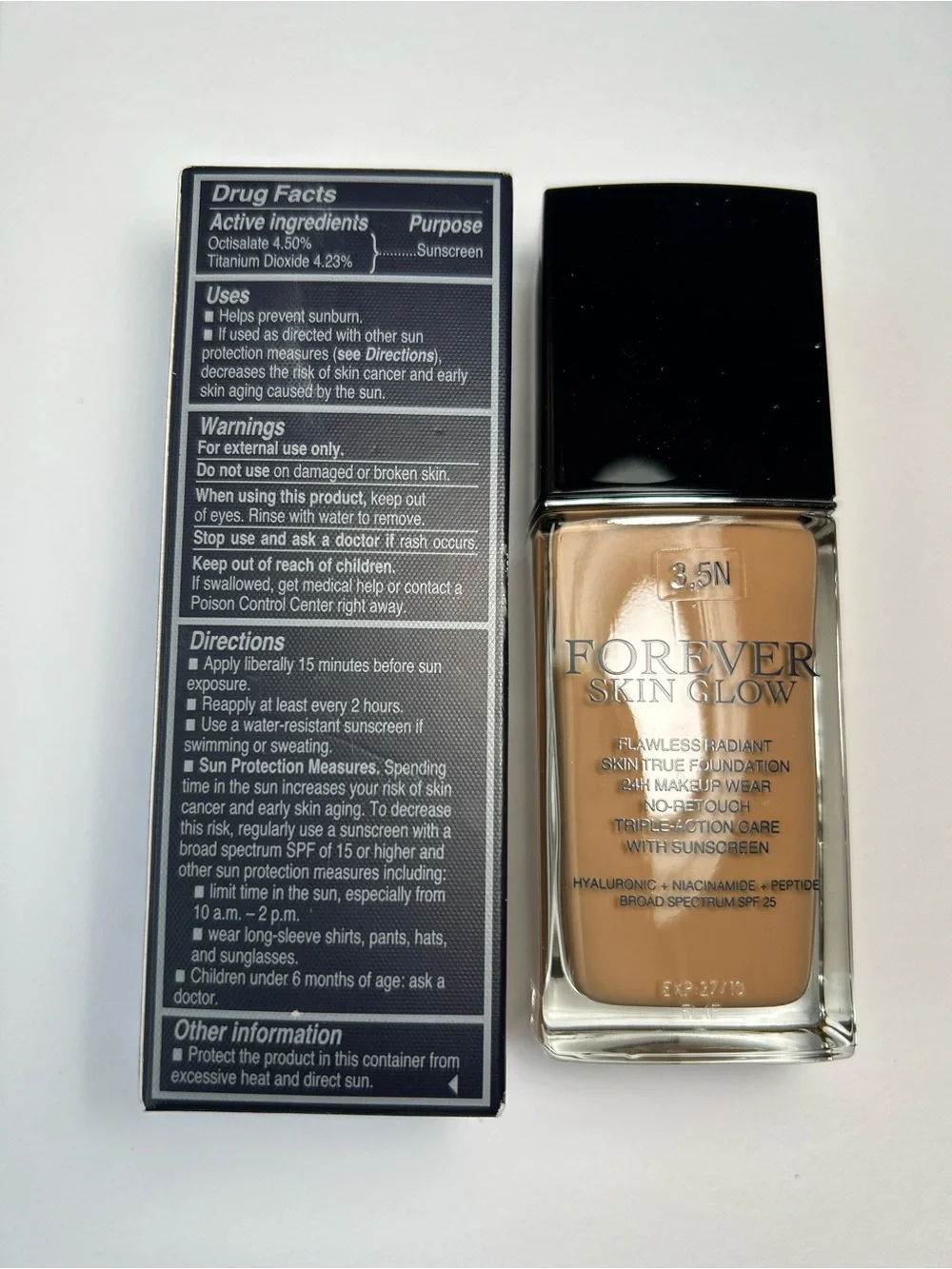 NWT🌷(#3.5N) Dior Forever Skin Glow Foundation